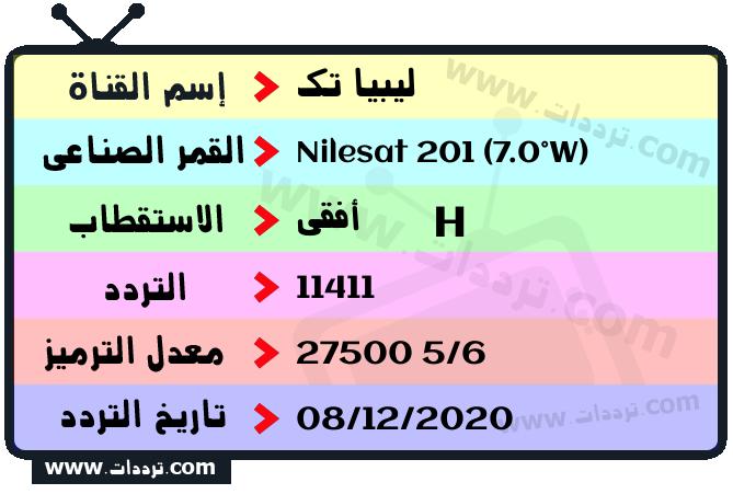 تردد قناة ليبيا تك على القمر نايل سات 201 7 غرب 2024